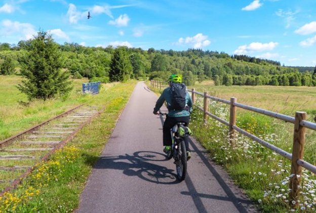 Auf Europas Radweg des Jahres 2023 durch die Wallonie