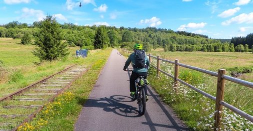 Auf Europas Radweg des Jahres 2023 durch die Wallonie