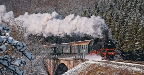 Schwäbischen Waldbahn, Adventswald Rudersberg, Weihnachtswald Göppingen