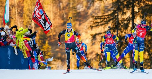 BMW IBU Biathlon Weltcup Ruhpolding, Verfolgung F/M