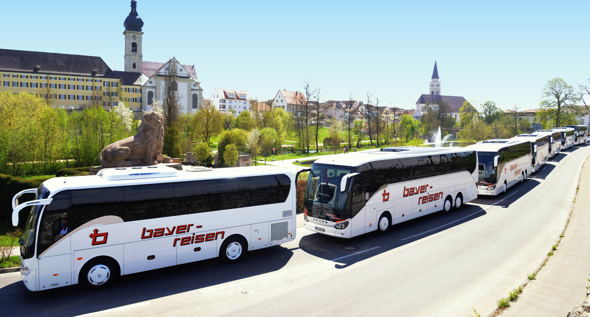 Reisebusflotte der Robert Bayer GmbH Die Reisebusse der Robert Bayer GmbH Bringen sie sicher ans Ziel